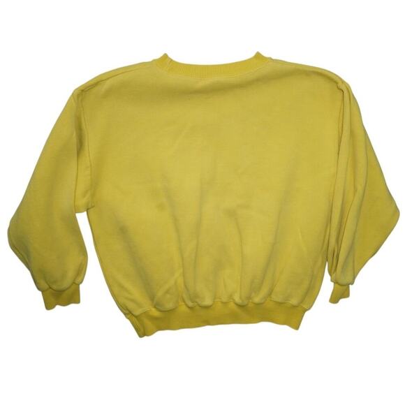 Vintage Mickey Mouse Sweatshirt Yellow Blue Graphic – Youth L / Women’s XS-S - Picture 3 of 8